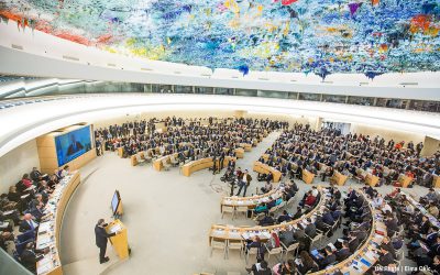 Bajo la amenaza del abandono de EE. UU., el Consejo de Derechos Humanos empieza su 38. ª sesión