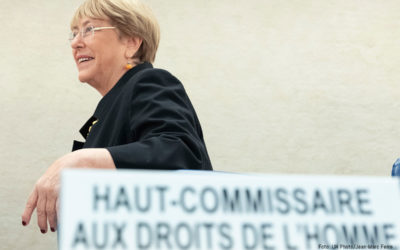 “Los derechos humanos son la vacuna contra el hambre, la pobreza y la desigualdad”: Bachelet