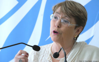 La represión y el uso excesivo de la fuerza en Bolivia solo avivarán más la ira: Bachelet